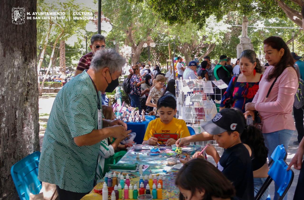 Gobierno de la Capital te invita a vivir experiencias culturales  en el “Jardín del Arte” en Tequis