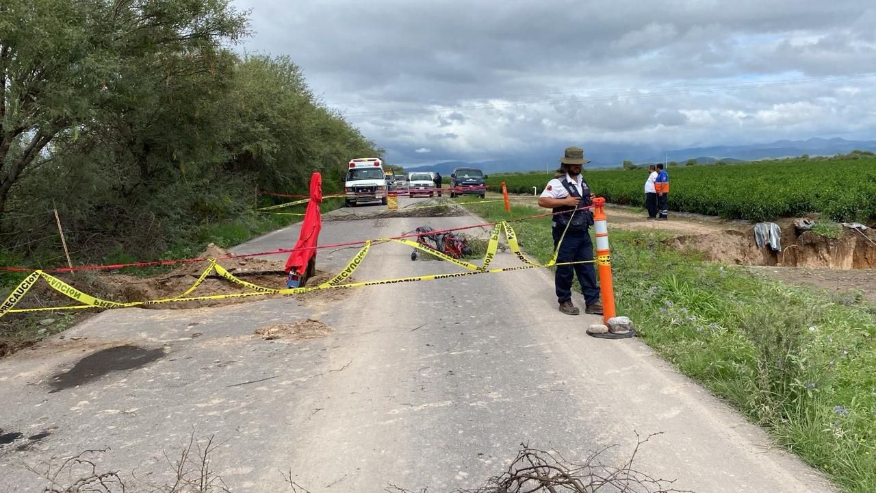 Firme intervención del Gobierno de la Capital y de la autoridad de Bocas para atender grietas en esta Delegación