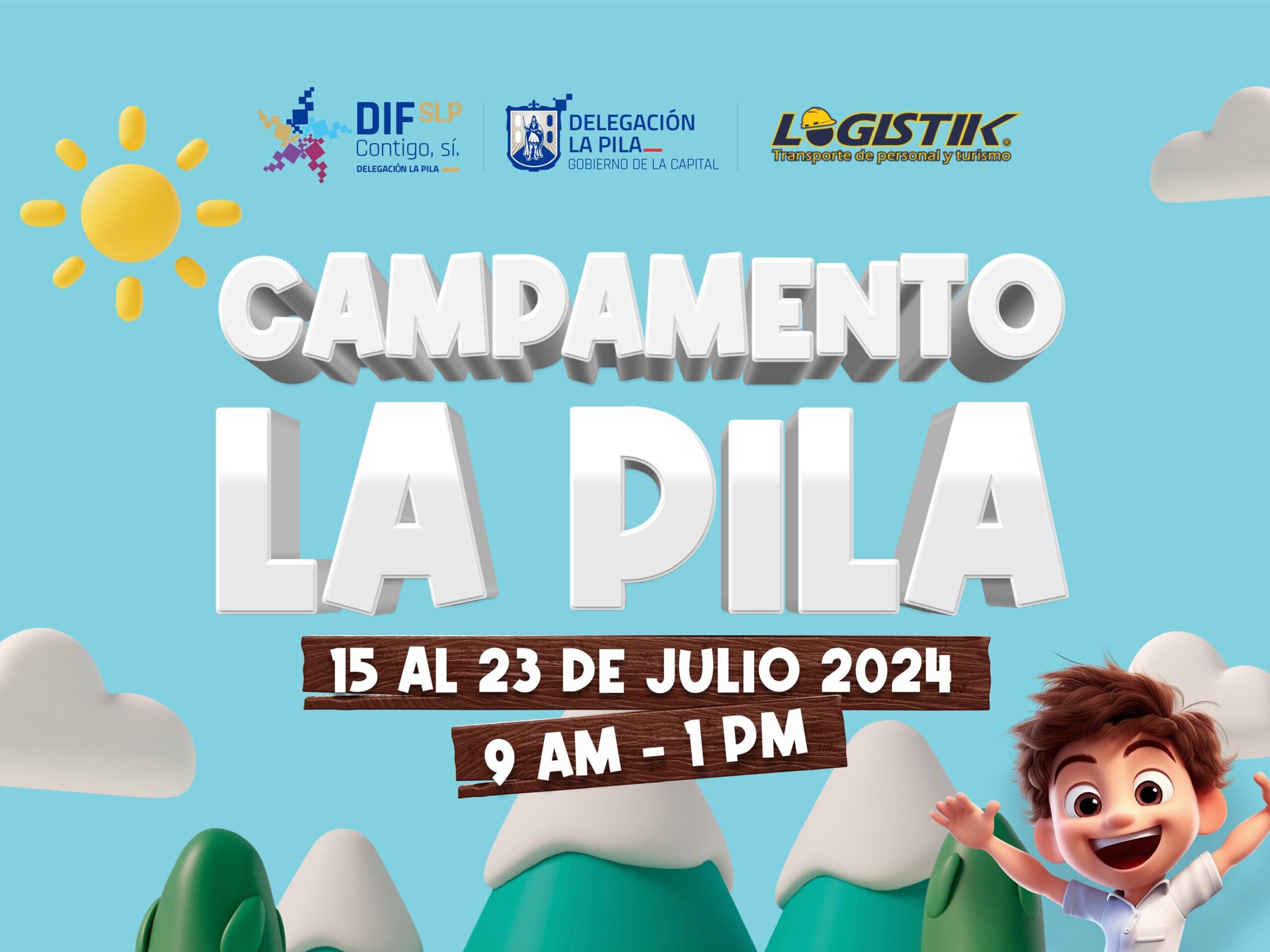 Gobierno de la Capital invita a inscribirse al Campamento de verano 2024 en la Delegación La Pila