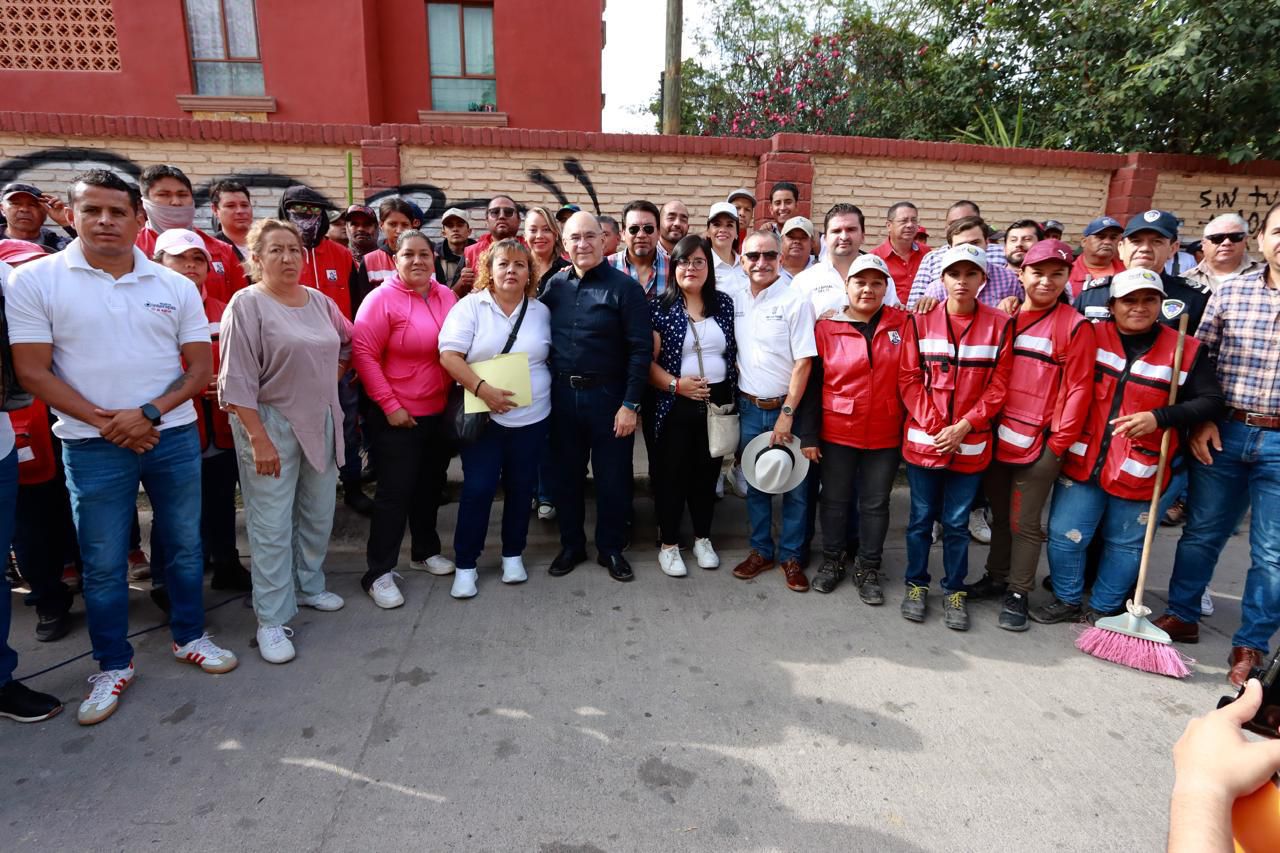 Alcalde Galindo anuncia la rehabilitación del Centro Deportivo y la terminación de Parque Lineal en María Cecilia